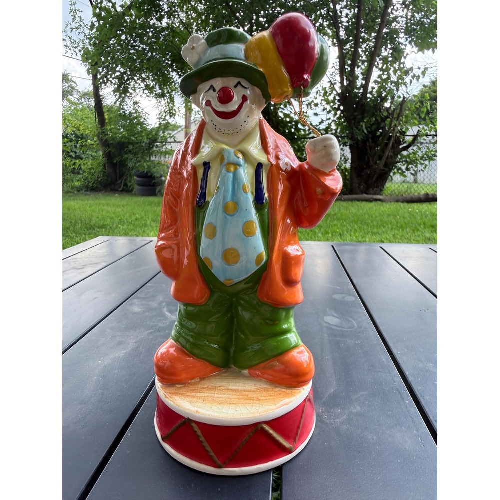 Vintage Enesco clown music box in great working order.